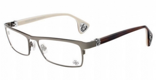rimless glasses with thick lenses