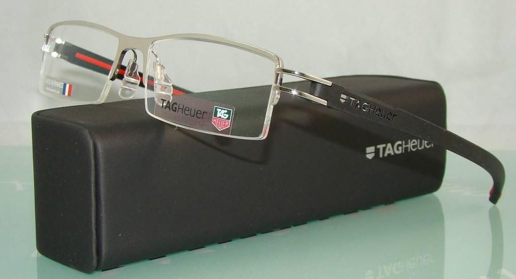Rare TAG Heuer Reflex 3 Eyeglasses Frame – Pure Blue Azur – Model TH3942 010 6015 – Made In France