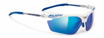 RUDY PROJECT SPORT RACING EDITIONS MAGSTER-WHITE-PEARL-LS-BLUE-LENS