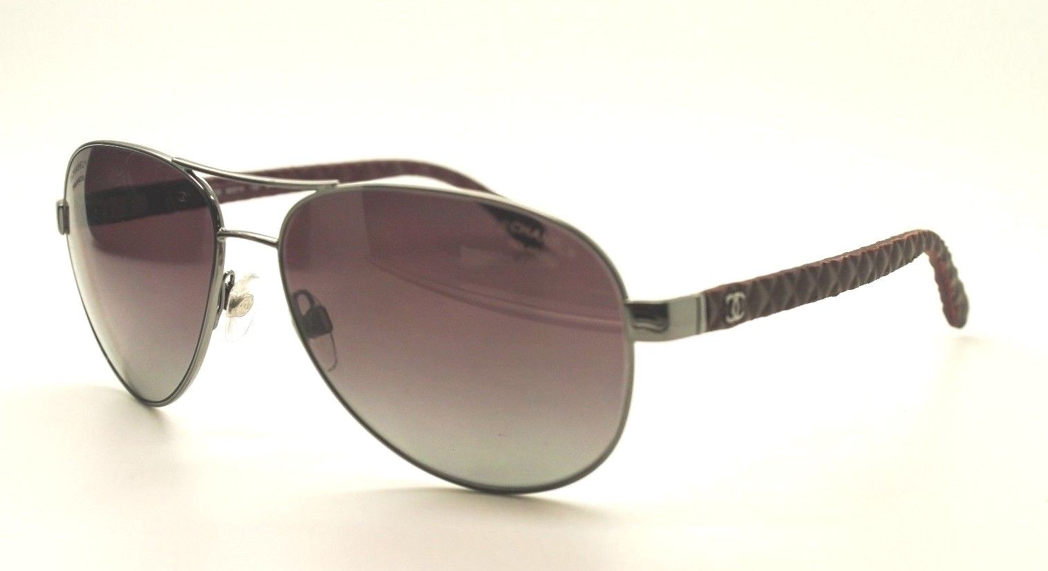 NEW CHANEL CH 5271 c.622/T6 58mm Black and Gold Mirror Sunglasses Italy  £228.39 - PicClick UK